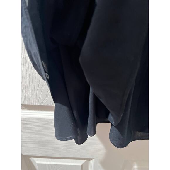 Alice & Olivia Belinda Colorblock Mini Dress Black White Women's Size M A000073 - Picture 10 of 10